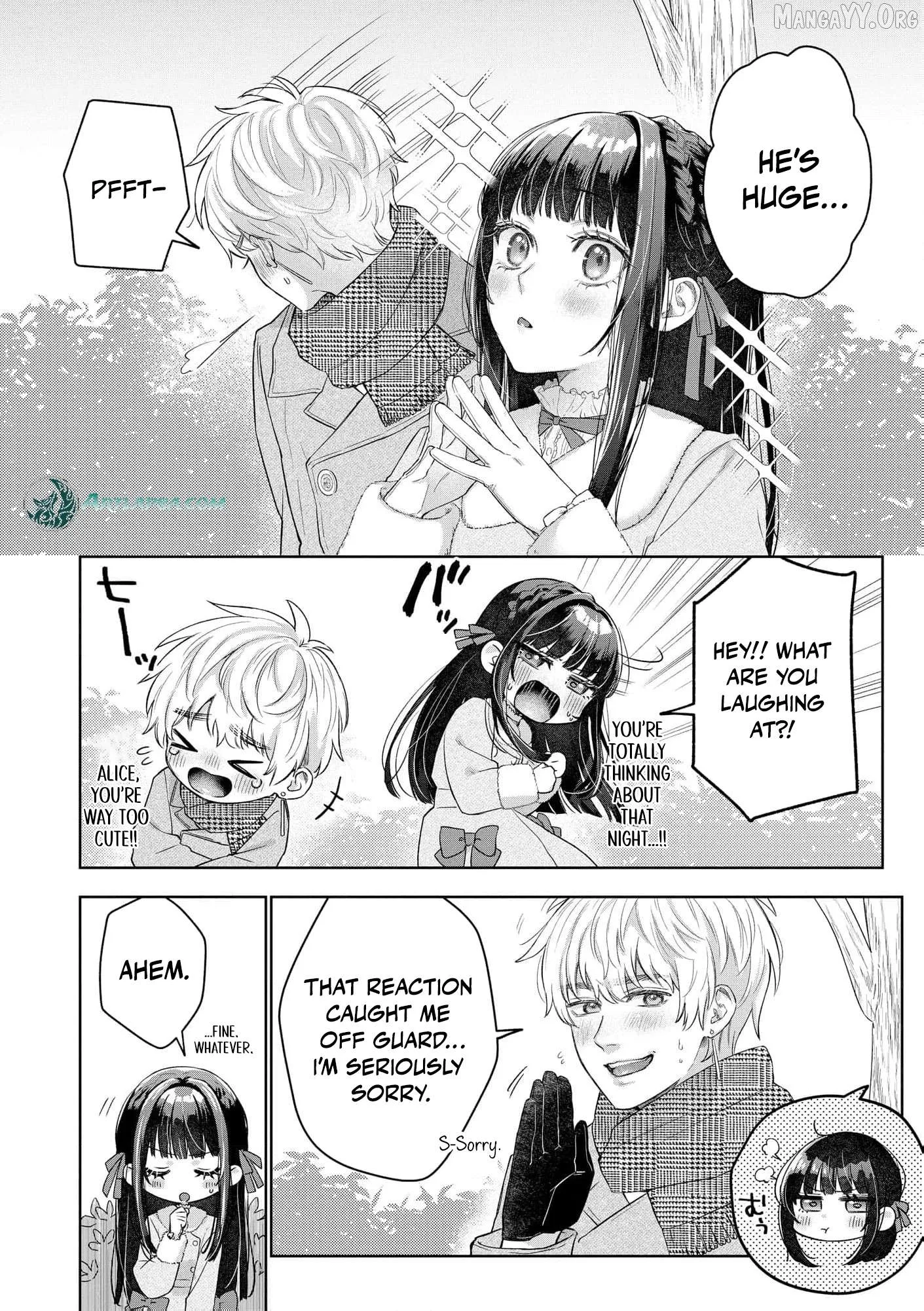 The Snow Maiden Who Can't Be Honest Is Sweetly Melted by the Sleeping Dragon Knight Chapter 5 page 23