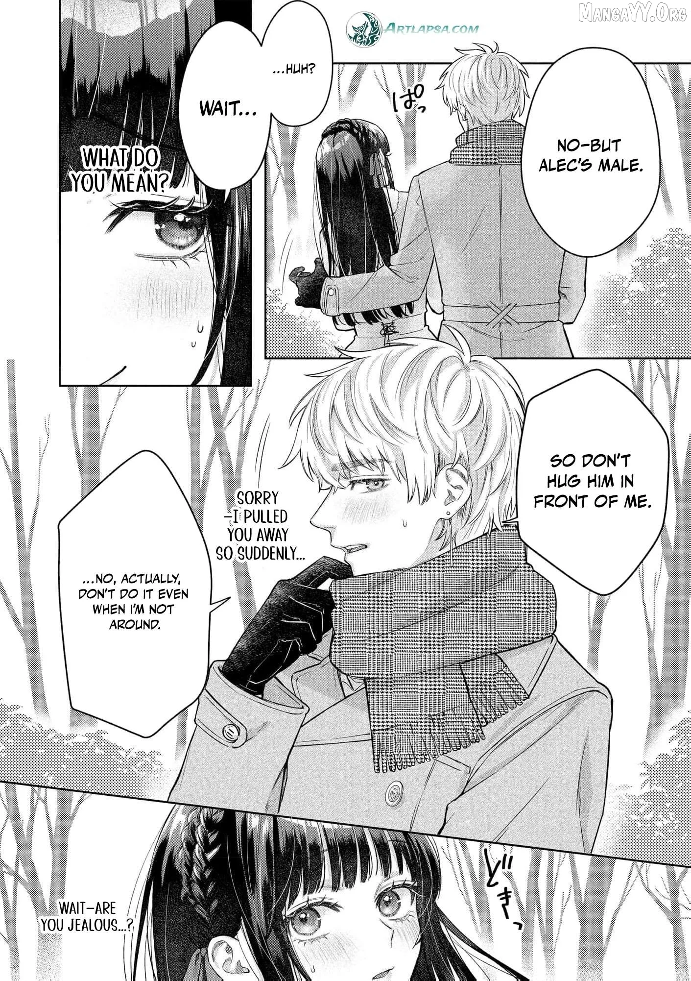 The Snow Maiden Who Can't Be Honest Is Sweetly Melted by the Sleeping Dragon Knight Chapter 5 page 27