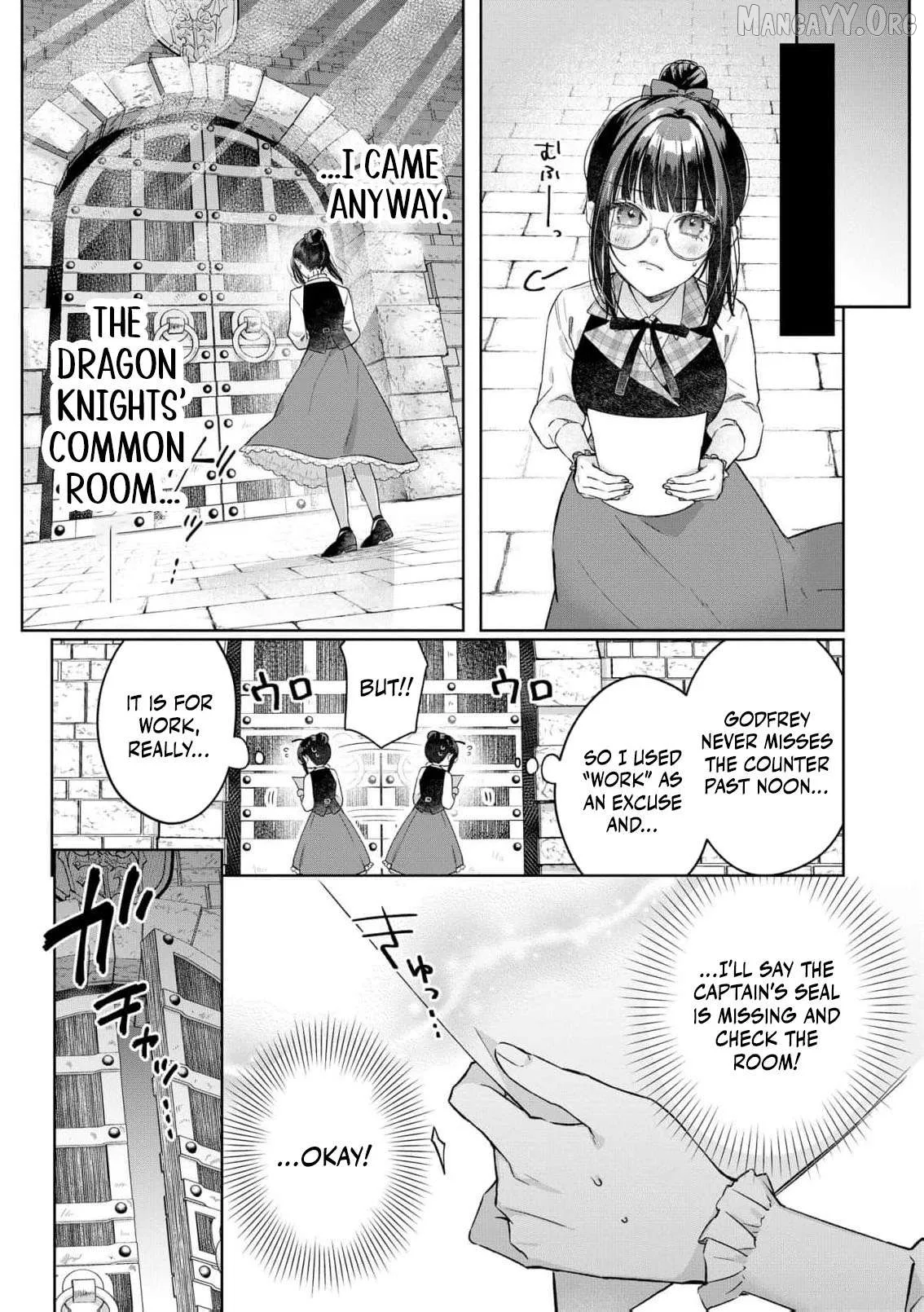 The Snow Maiden Who Can't Be Honest Is Sweetly Melted by the Sleeping Dragon Knight Chapter 6 page 24