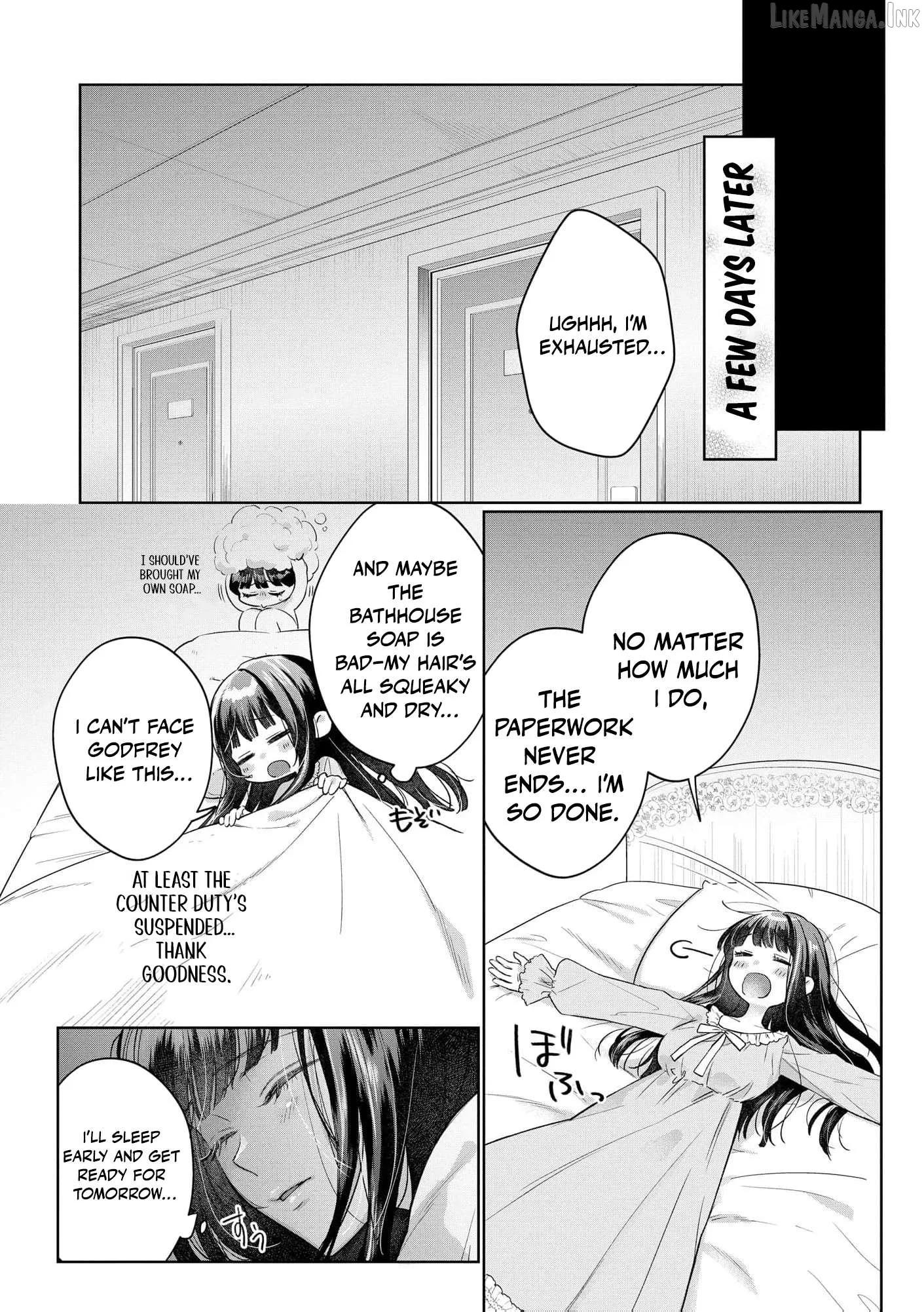 The Snow Maiden Who Can't Be Honest Is Sweetly Melted by the Sleeping Dragon Knight Chapter 7 page 23