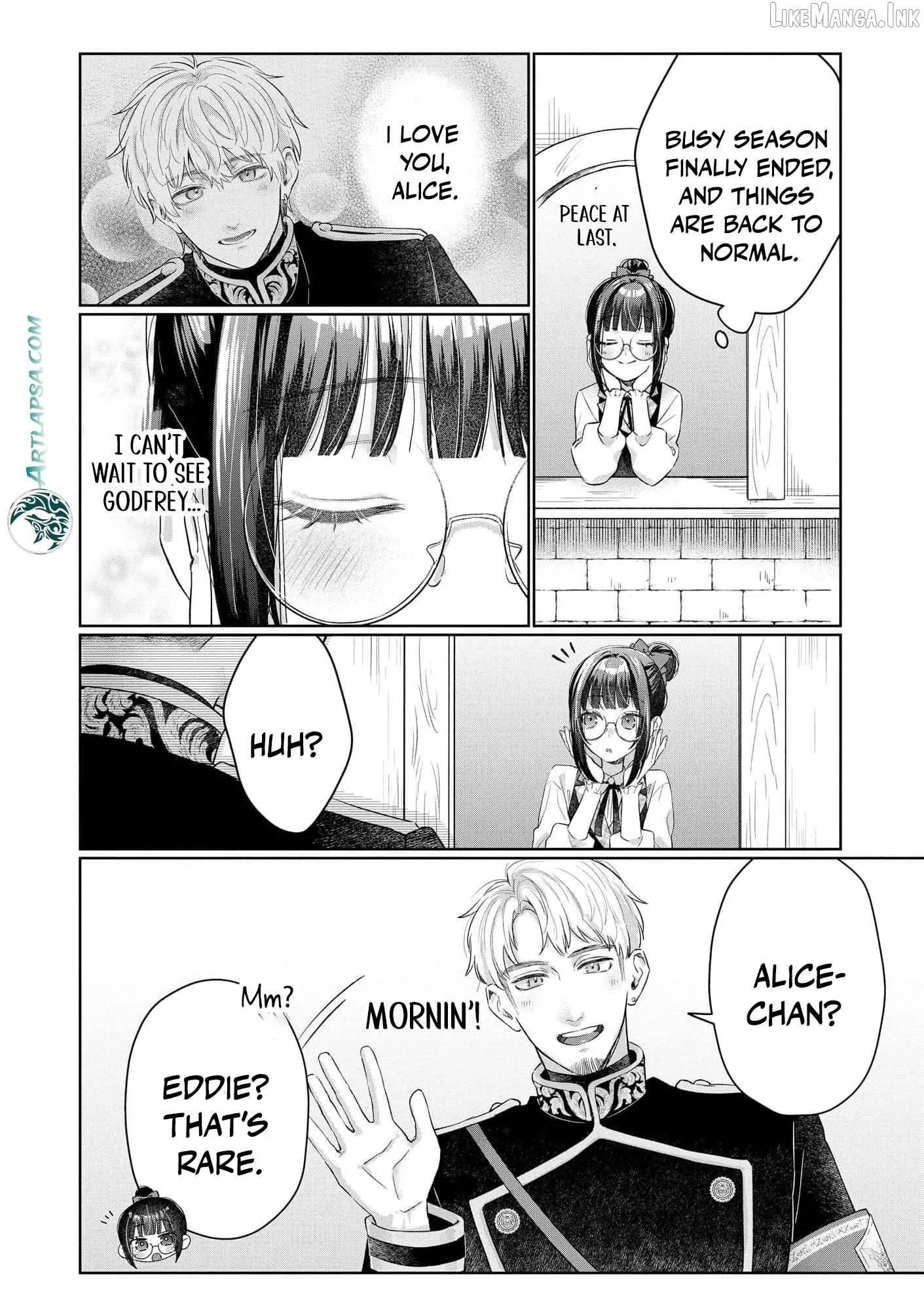 The Snow Maiden Who Can't Be Honest Is Sweetly Melted by the Sleeping Dragon Knight Chapter 7 page 31