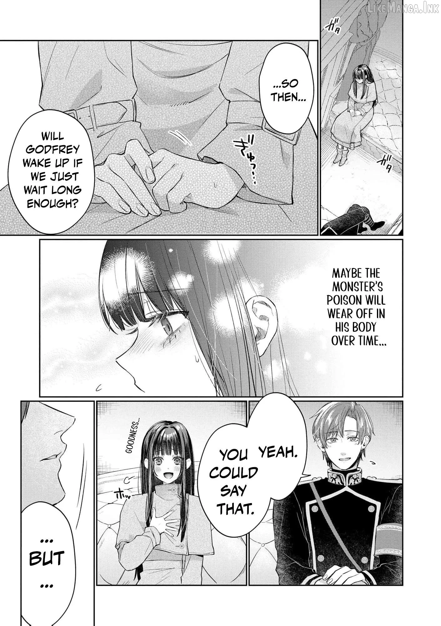 The Snow Maiden Who Can't Be Honest Is Sweetly Melted by the Sleeping Dragon Knight Chapter 9 page 11