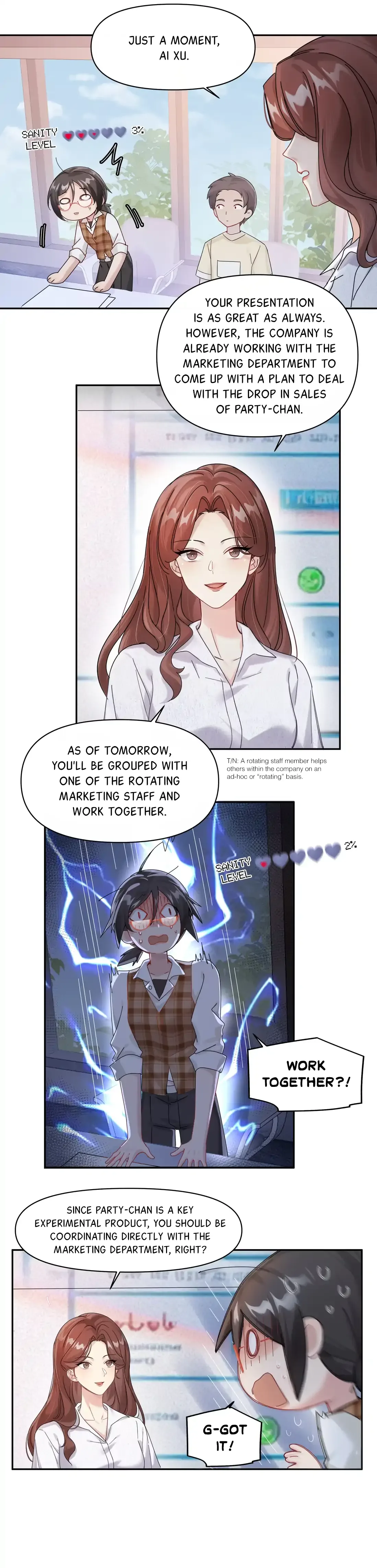 "Trembling" as I Escape from You Chapter 1 page 18