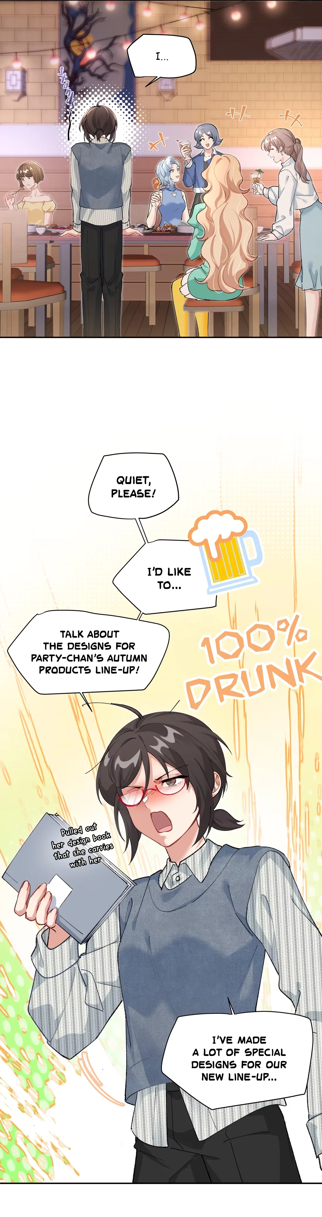 "Trembling" as I Escape from You Chapter 3 page 9