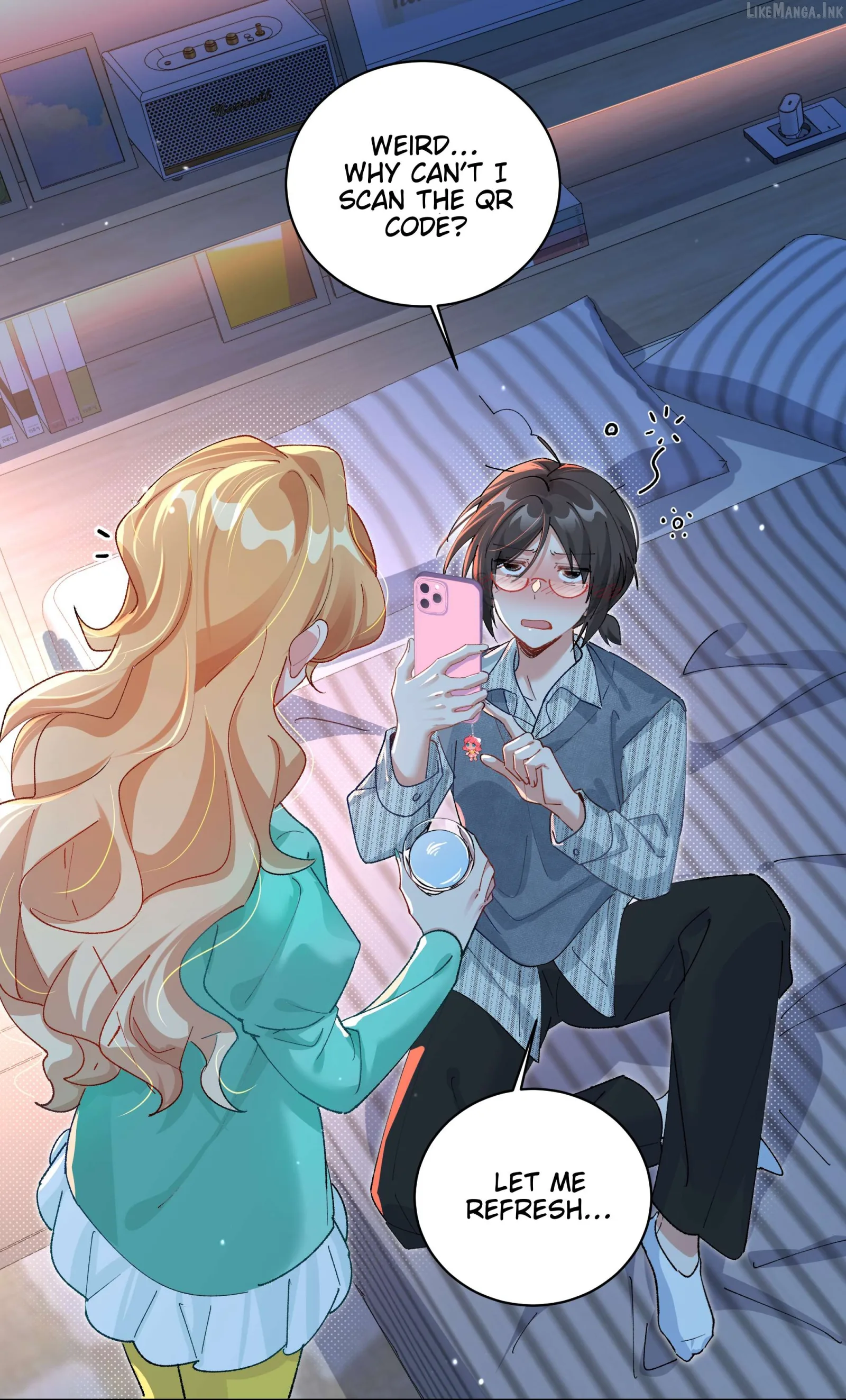 "Trembling" as I Escape from You Chapter 4 page 8
