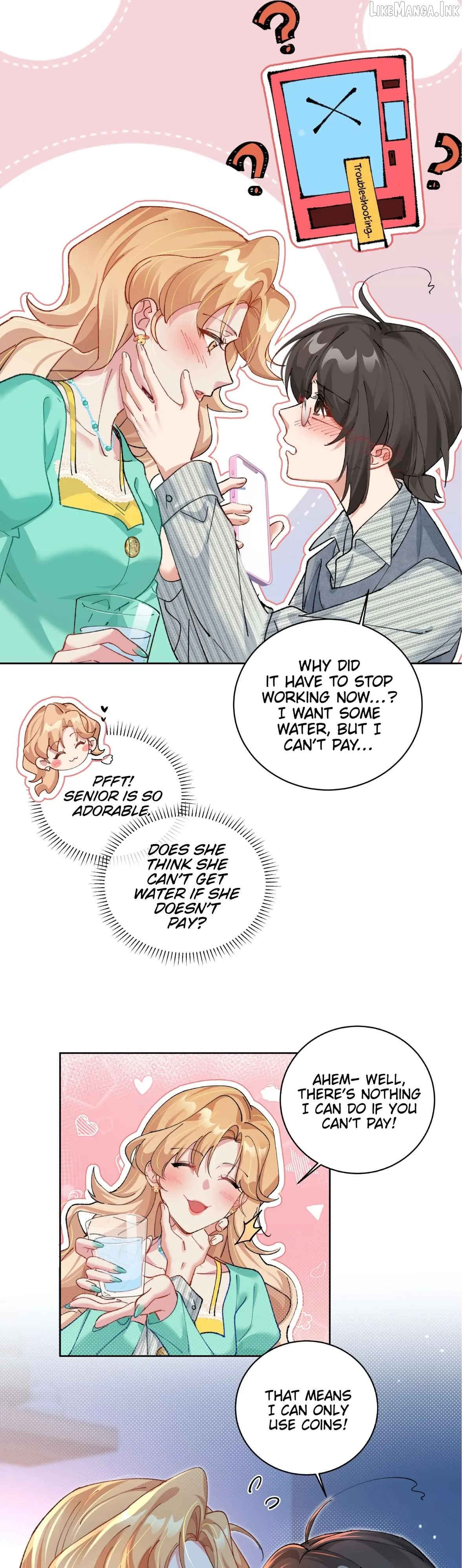 "Trembling" as I Escape from You Chapter 4 page 9