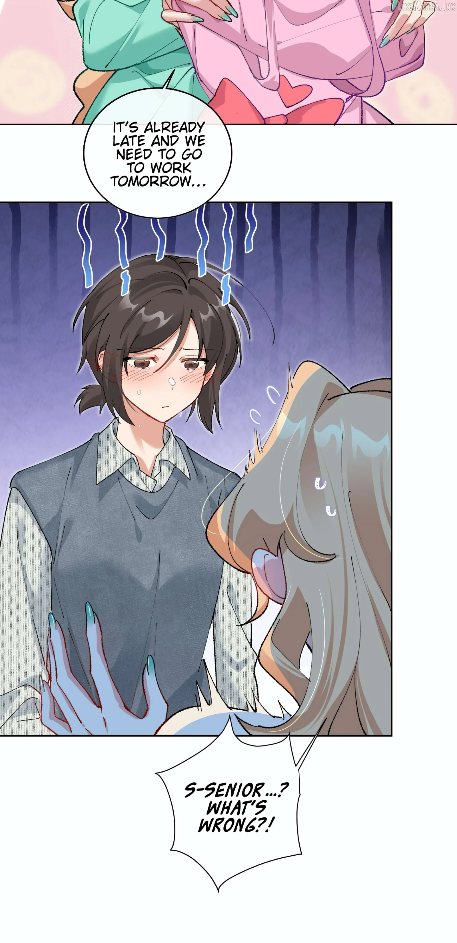 "Trembling" as I Escape from You Chapter 4 page 19
