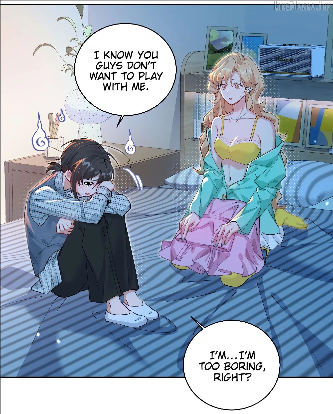 "Trembling" as I Escape from You Chapter 4 page 20
