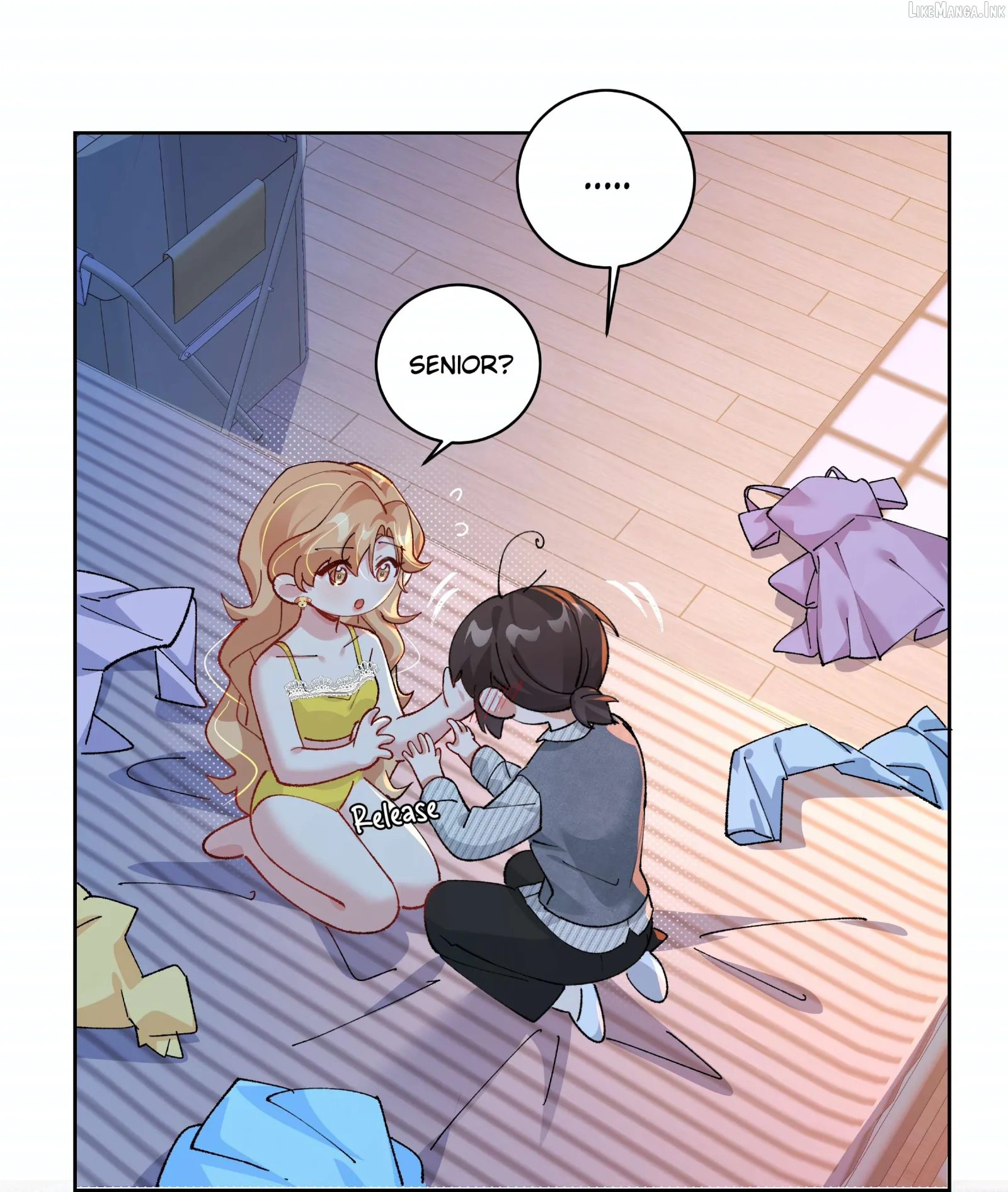 "Trembling" as I Escape from You Chapter 4 page 31