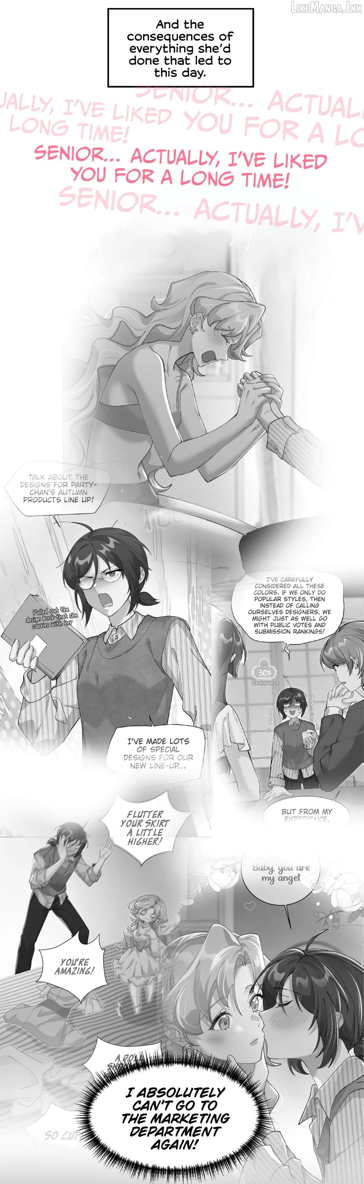 "Trembling" as I Escape from You Chapter 4 page 37