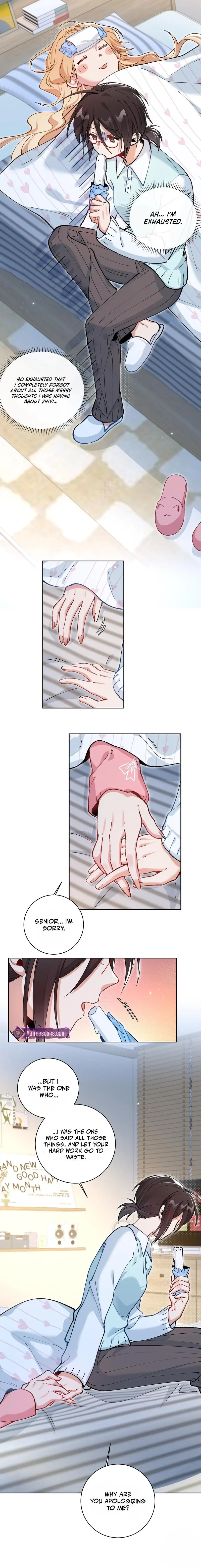 "Trembling" as I Escape from You Chapter 22 page 6