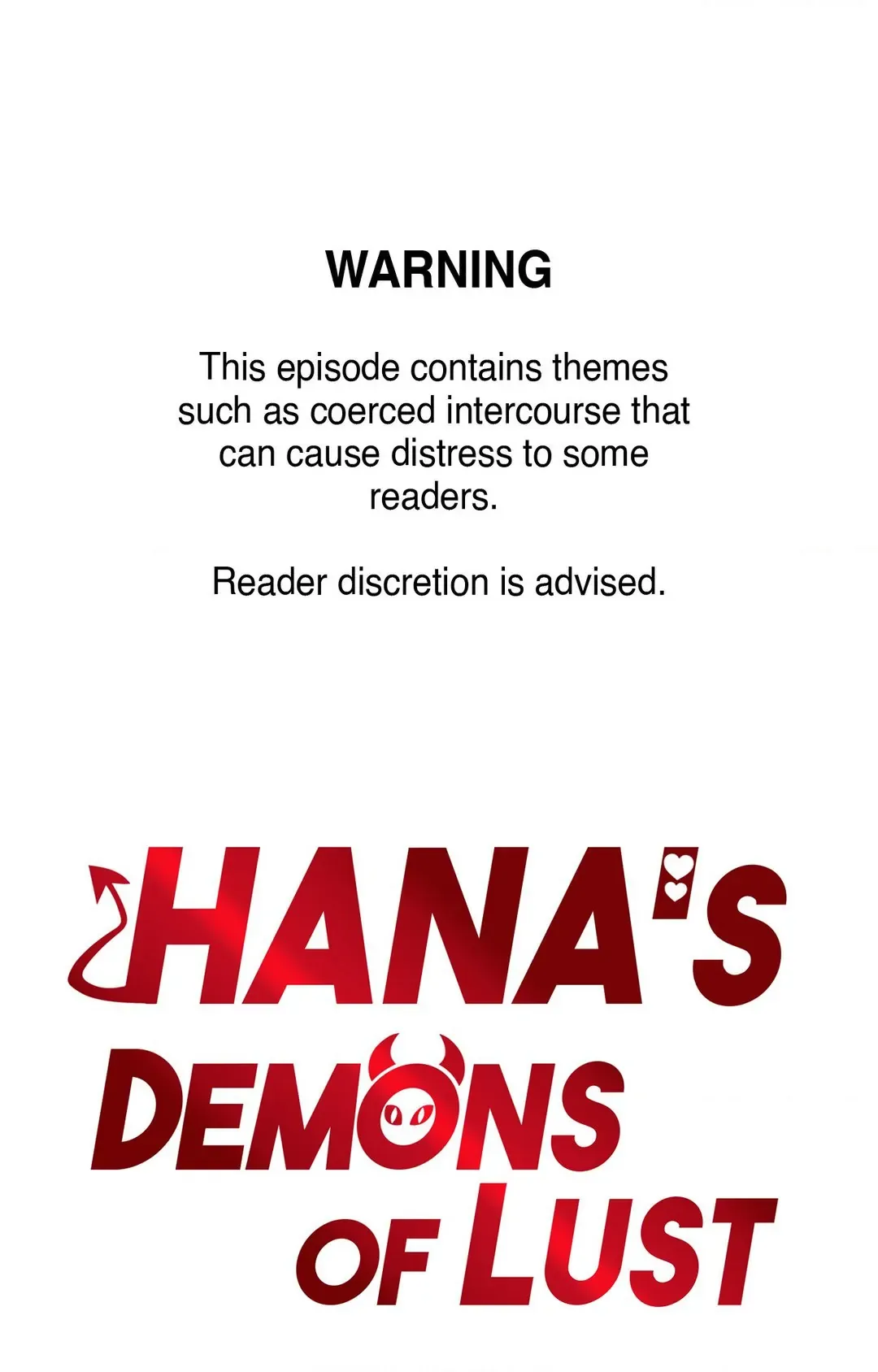 Hana's Demons of Lust Chapter 90 page 1
