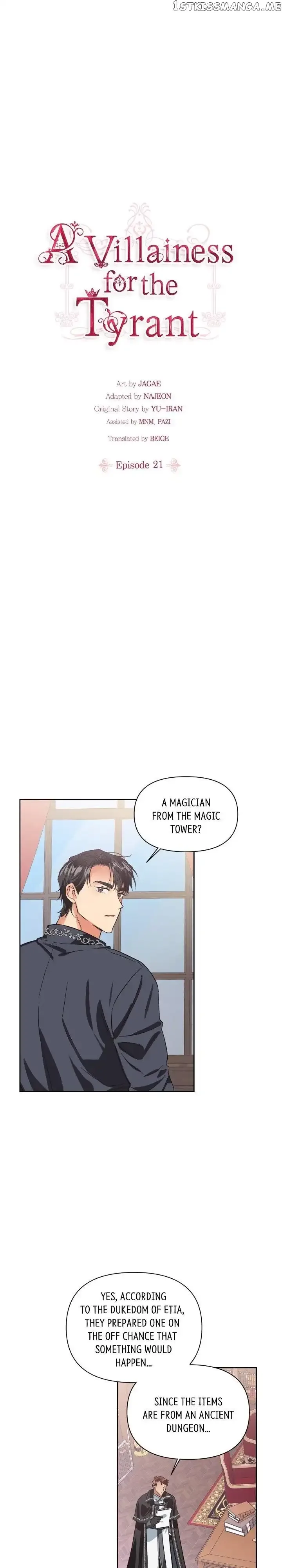 A Villain Is a Good Match for a Tyrant Chapter 21 page 1