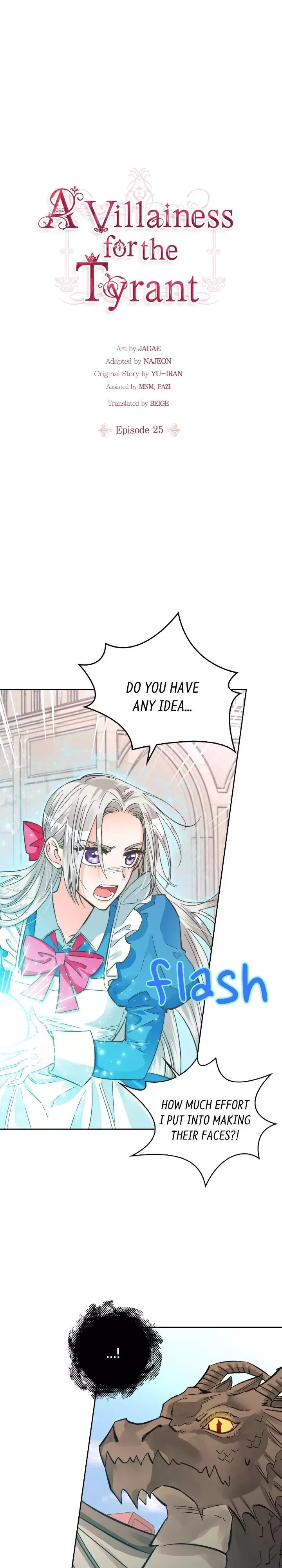 A Villain Is a Good Match for a Tyrant Chapter 25 page 1