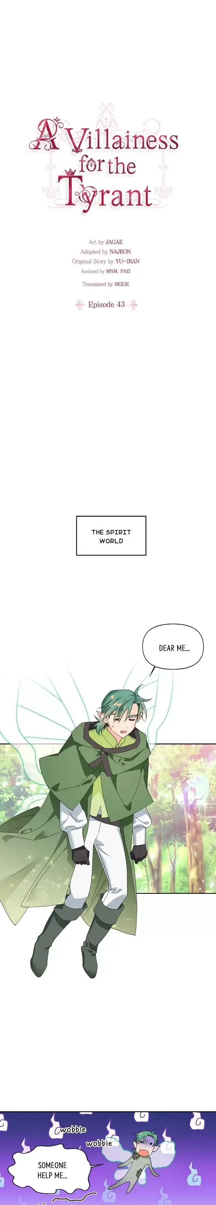 A Villain Is a Good Match for a Tyrant Chapter 43 page 1
