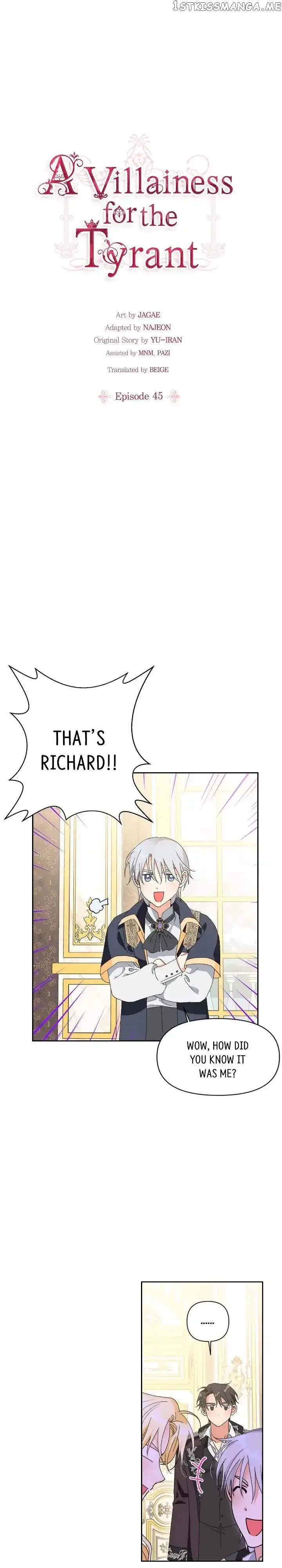 A Villain Is a Good Match for a Tyrant Chapter 45 page 1