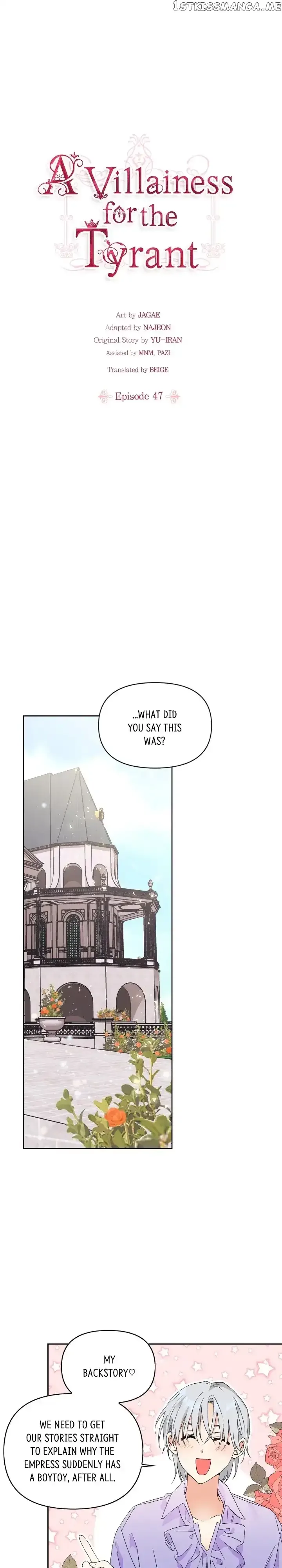 A Villain Is a Good Match for a Tyrant Chapter 47 page 1