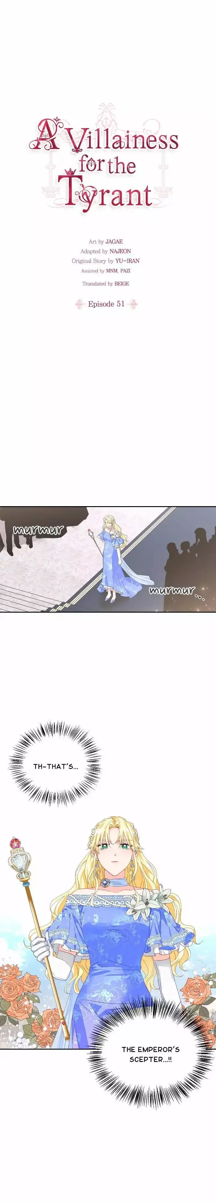 A Villain Is a Good Match for a Tyrant Chapter 51 page 1