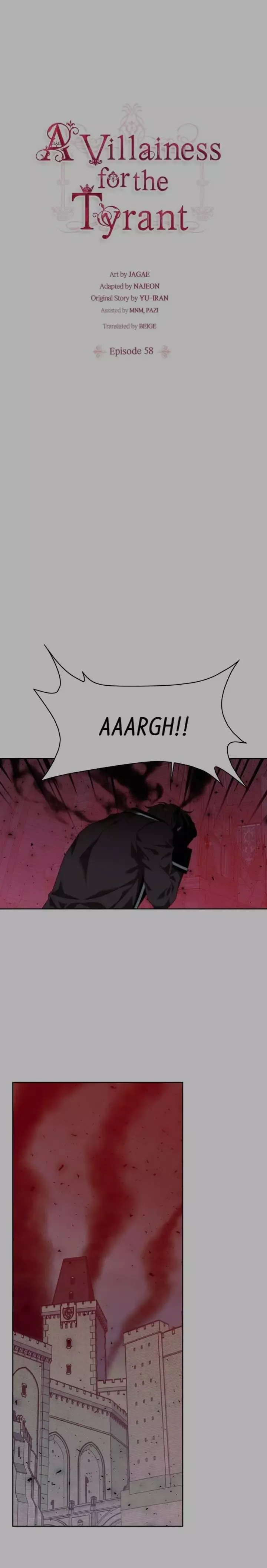 A Villain Is a Good Match for a Tyrant Chapter 58 page 1