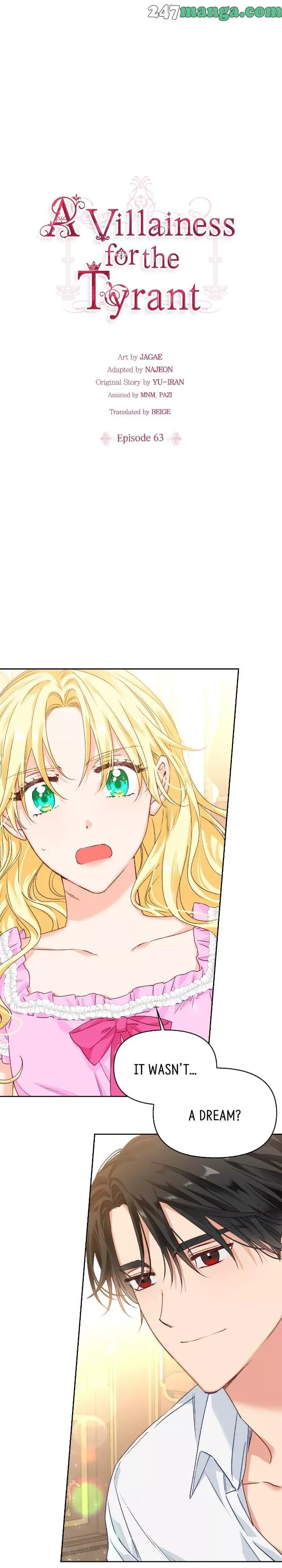 A Villain Is a Good Match for a Tyrant Chapter 63 page 1