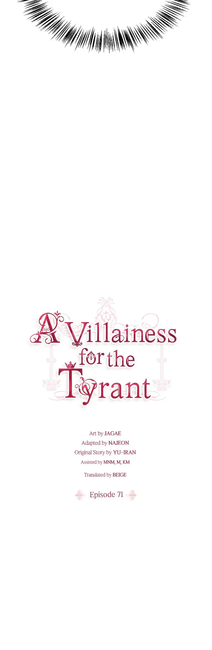 A Villain Is a Good Match for a Tyrant Chapter 71 page 2