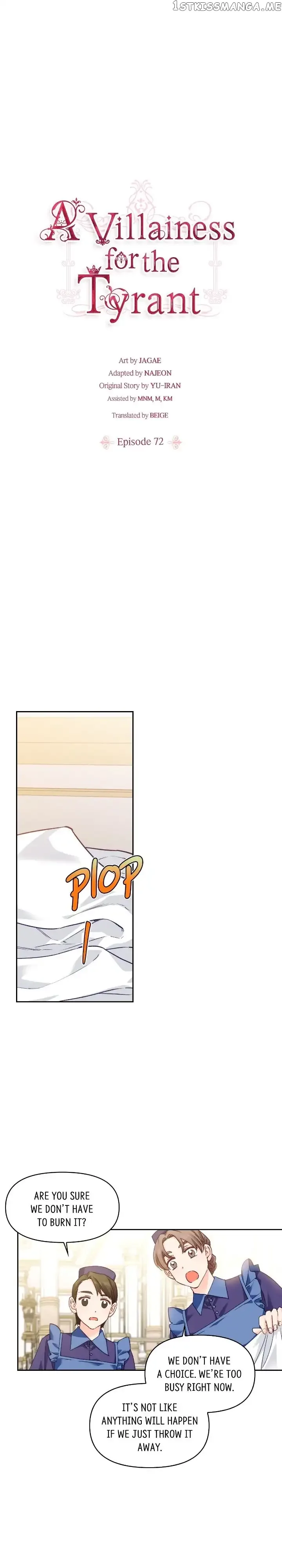 A Villain Is a Good Match for a Tyrant Chapter 72 page 1