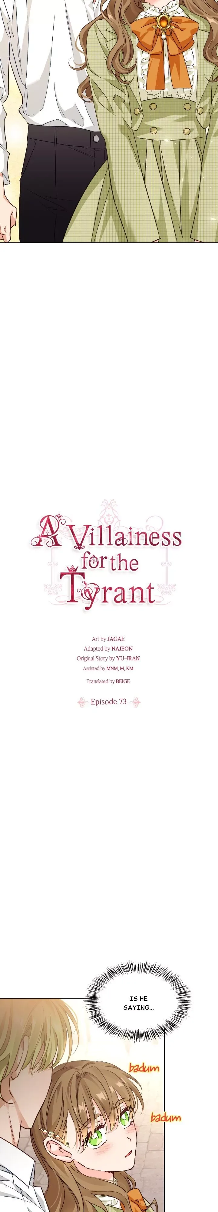 A Villain Is a Good Match for a Tyrant Chapter 73 page 2