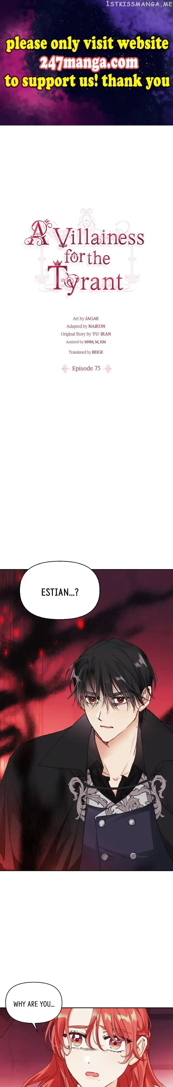 A Villain Is a Good Match for a Tyrant Chapter 75 page 1