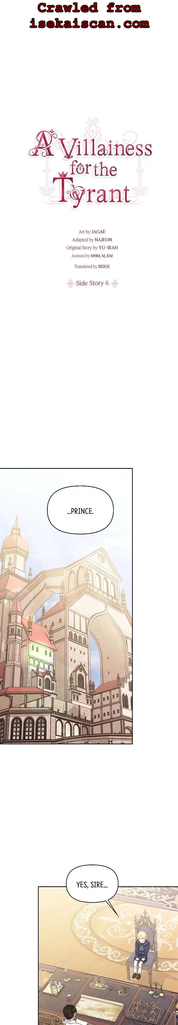 A Villain Is a Good Match for a Tyrant Chapter 101 page 1
