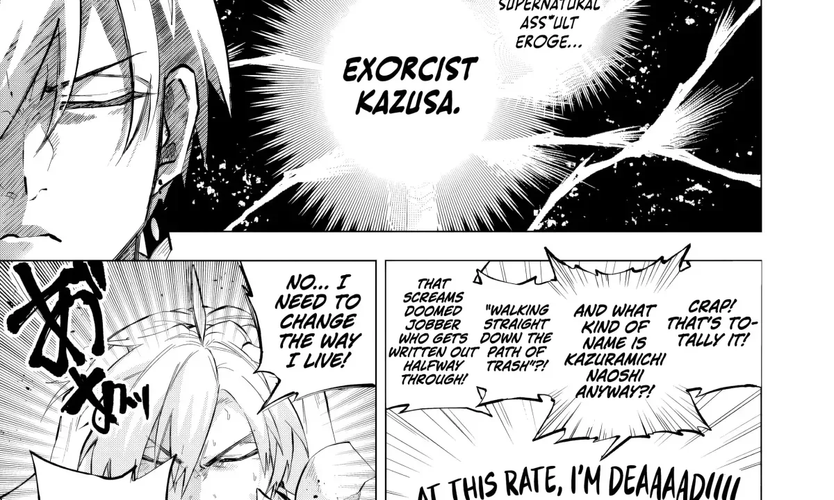 Exorcist Reincarnation ～What's a Fox-Faced, Kansai-Dialect Scumbag Supposed to Do in a Brutal Eroge World?～ Chapter 1 page 17