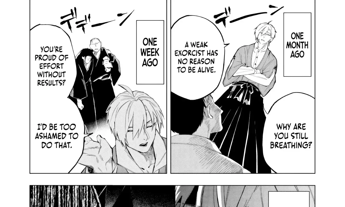 Exorcist Reincarnation ～What's a Fox-Faced, Kansai-Dialect Scumbag Supposed to Do in a Brutal Eroge World?～ Chapter 1 page 19