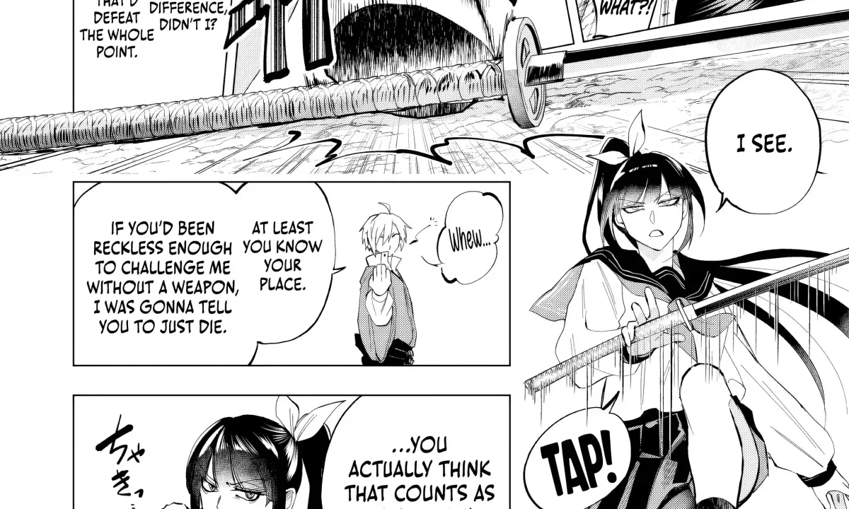 Exorcist Reincarnation ～What's a Fox-Faced, Kansai-Dialect Scumbag Supposed to Do in a Brutal Eroge World?～ Chapter 1 page 80