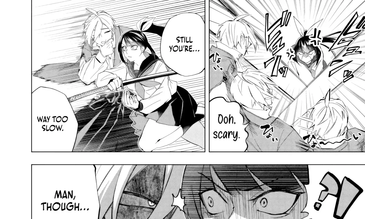 Exorcist Reincarnation ～What's a Fox-Faced, Kansai-Dialect Scumbag Supposed to Do in a Brutal Eroge World?～ Chapter 1 page 91