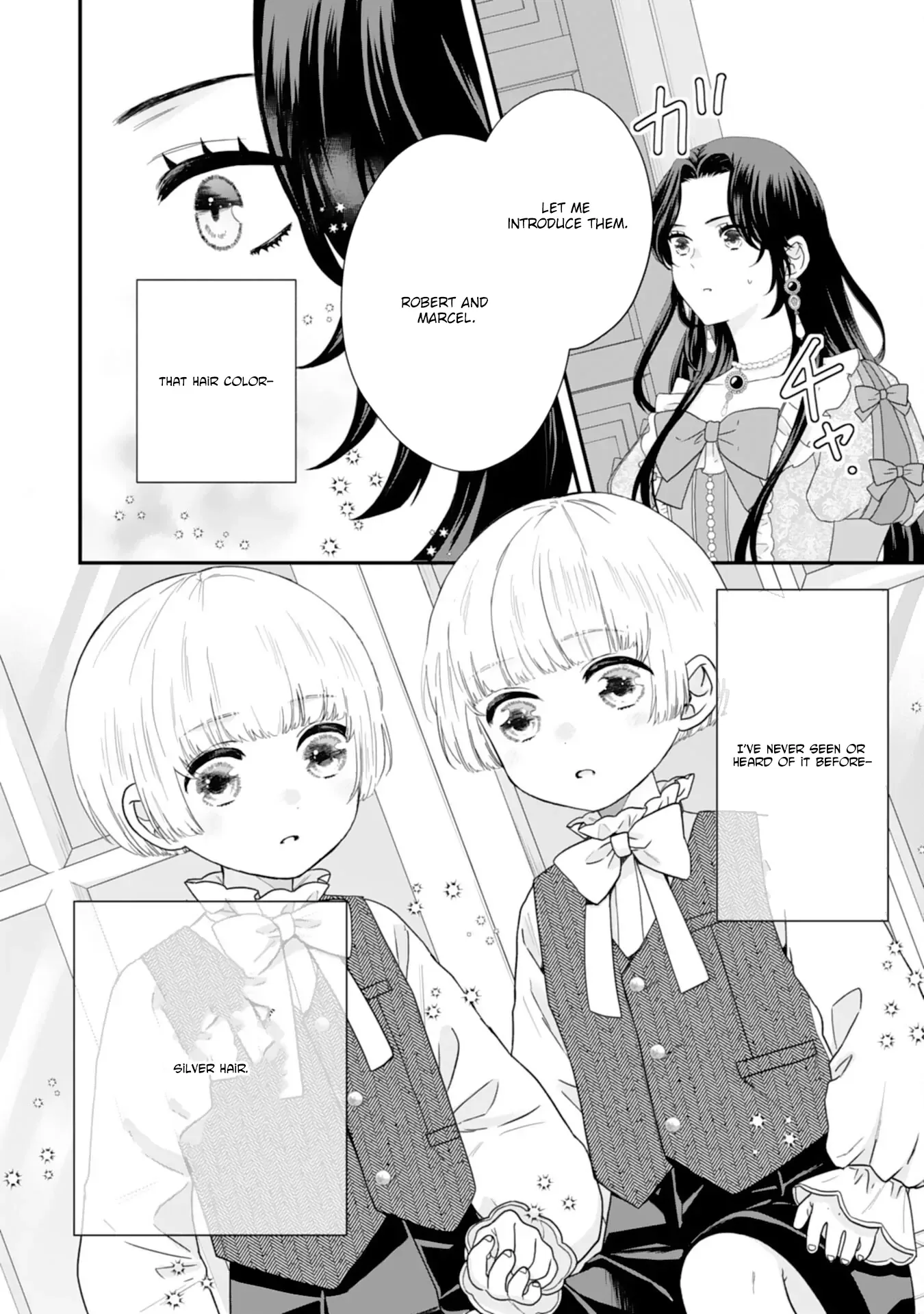 Villainess Stepmother of Twin Princes Who Just Loves Her Cute Boys. Chapter 1 page 3