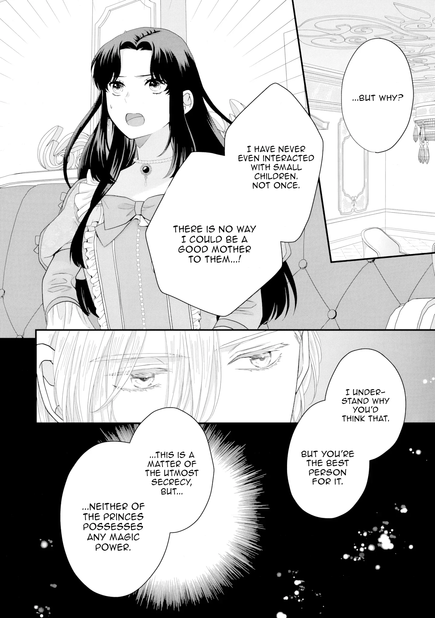 Villainess Stepmother of Twin Princes Who Just Loves Her Cute Boys. Chapter 2 page 22