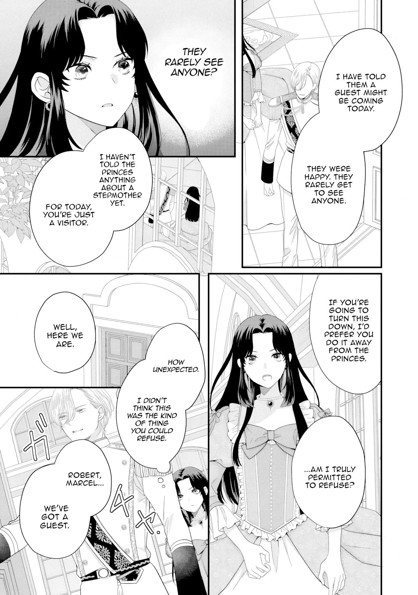 Villainess Stepmother of Twin Princes Who Just Loves Her Cute Boys. Chapter 2 page 27