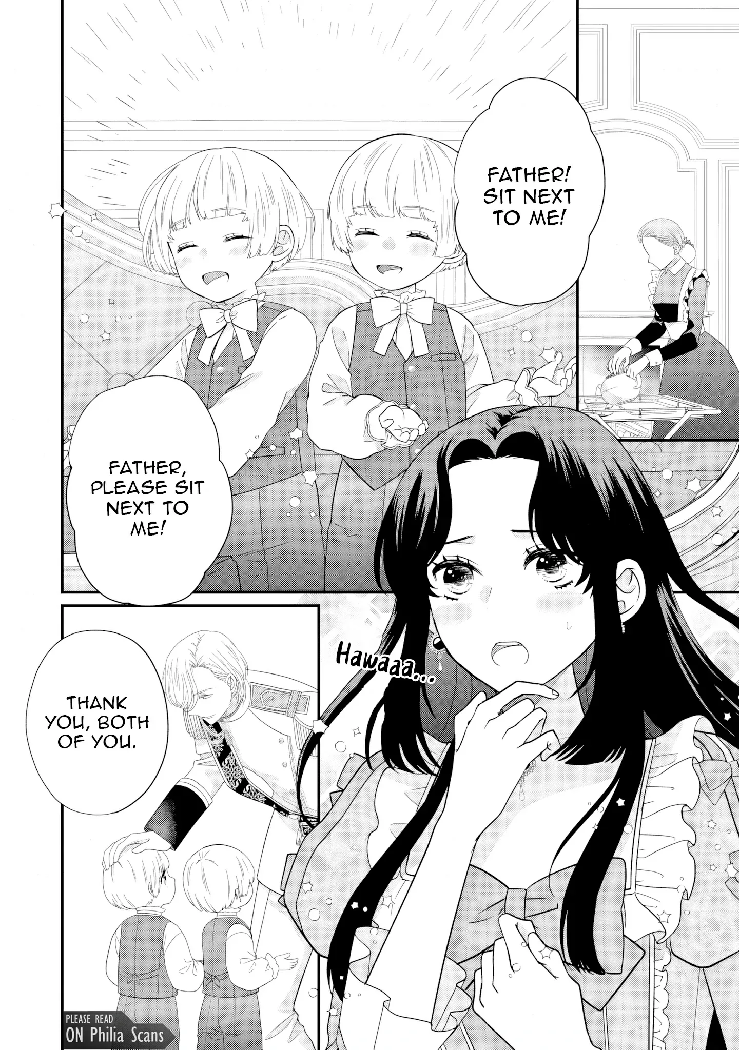 Villainess Stepmother of Twin Princes Who Just Loves Her Cute Boys. Chapter 3 page 2