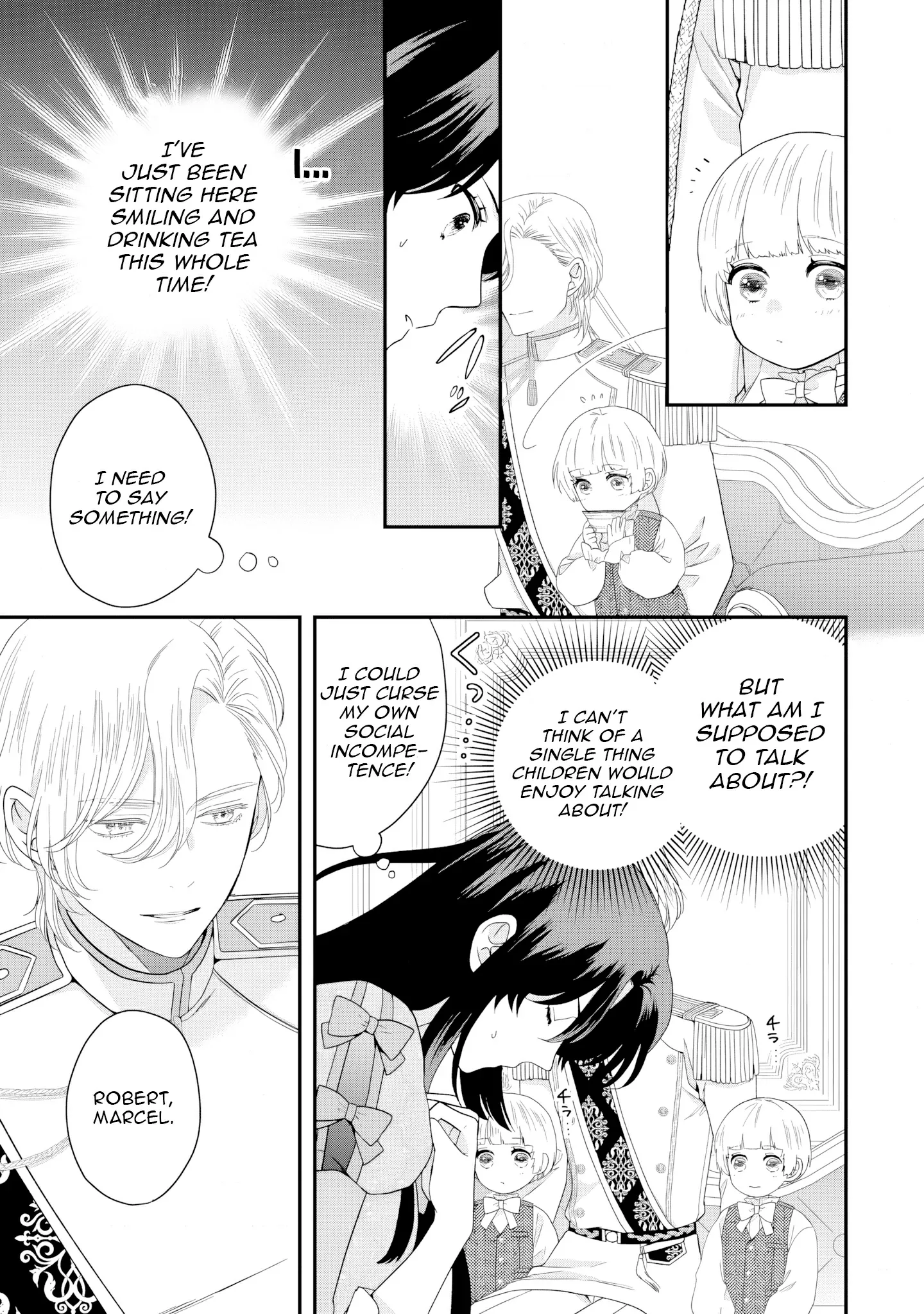 Villainess Stepmother of Twin Princes Who Just Loves Her Cute Boys. Chapter 3 page 7
