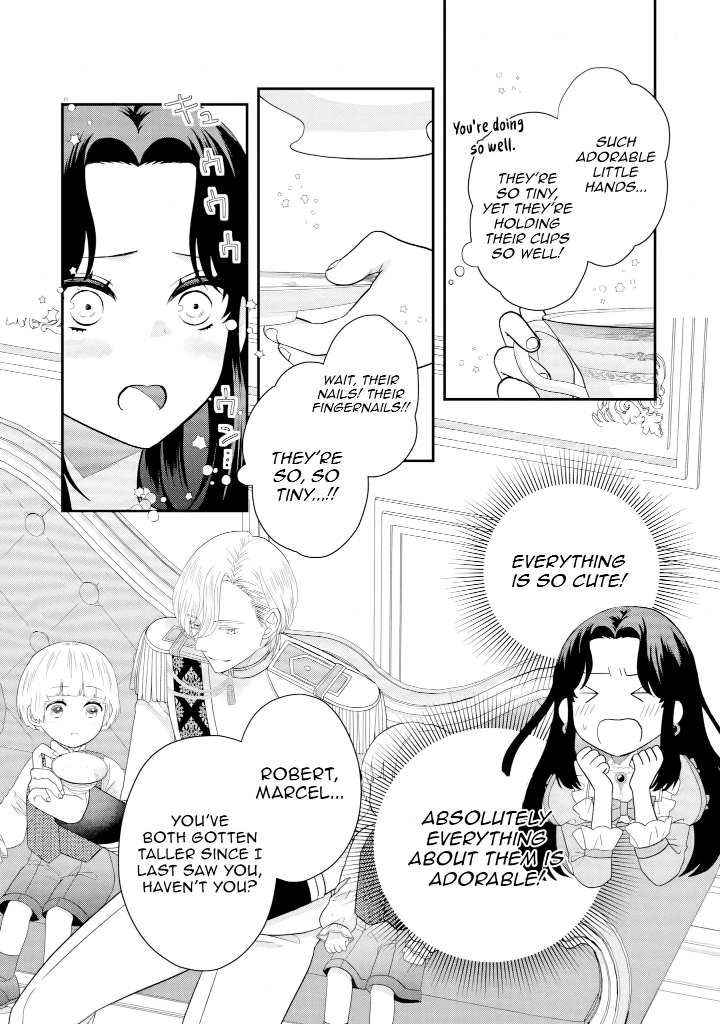 Villainess Stepmother of Twin Princes Who Just Loves Her Cute Boys. Chapter 3 page 5