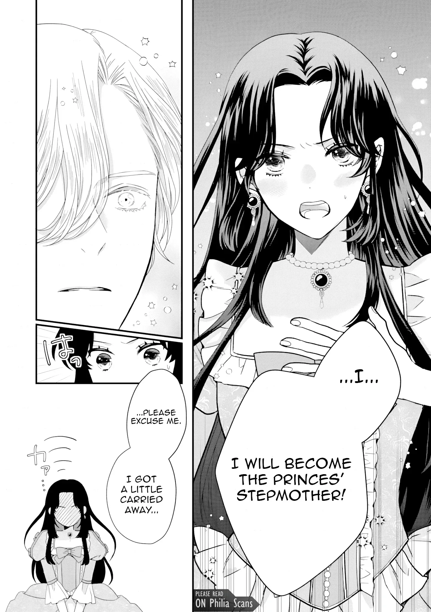 Villainess Stepmother of Twin Princes Who Just Loves Her Cute Boys. Chapter 3 page 16