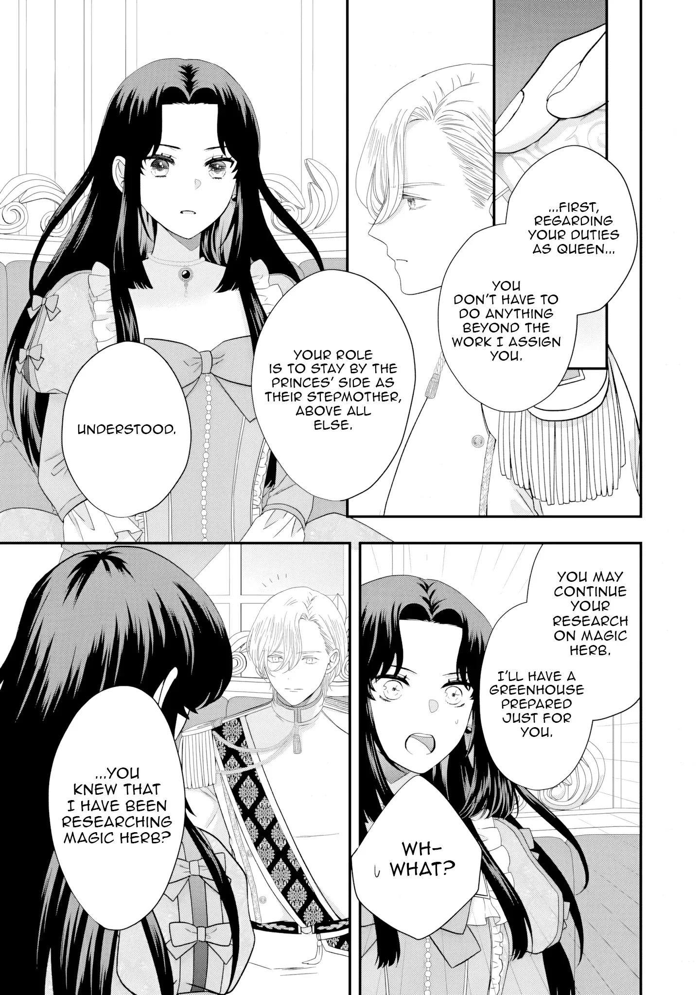 Villainess Stepmother of Twin Princes Who Just Loves Her Cute Boys. Chapter 3 page 19