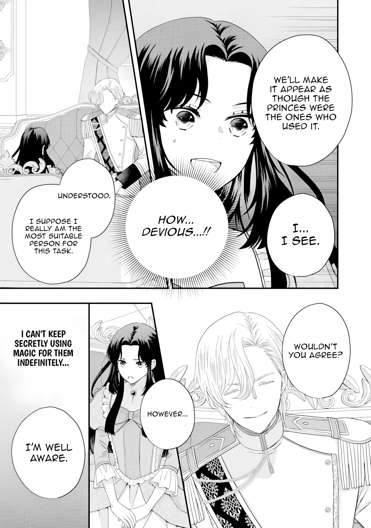 Villainess Stepmother of Twin Princes Who Just Loves Her Cute Boys. Chapter 3 page 27
