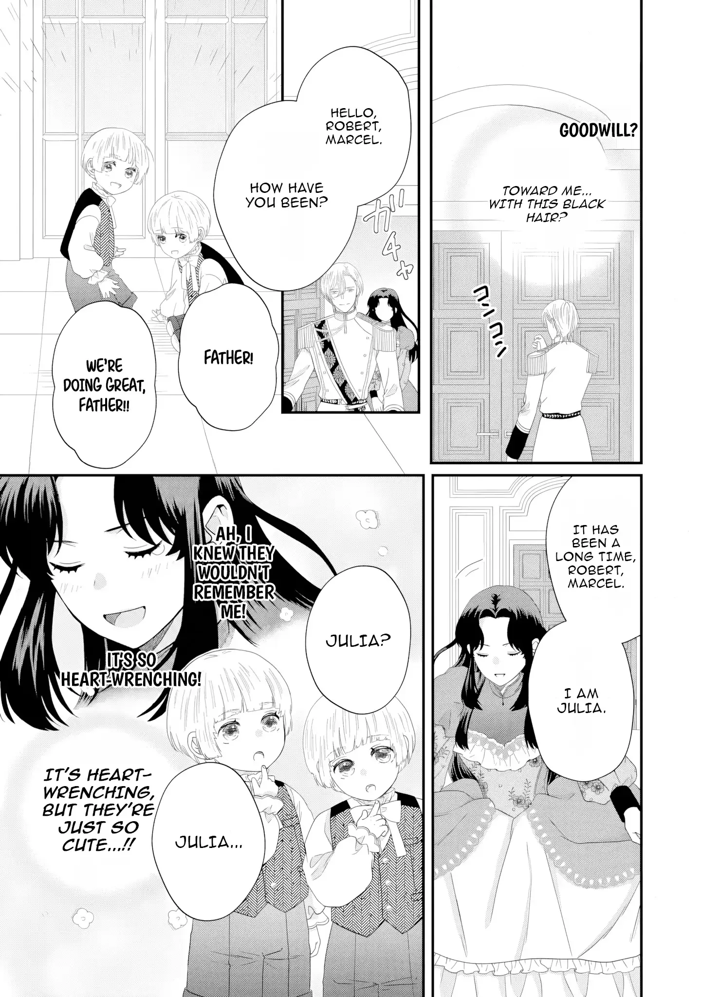 Villainess Stepmother of Twin Princes Who Just Loves Her Cute Boys. Chapter 4 page 33