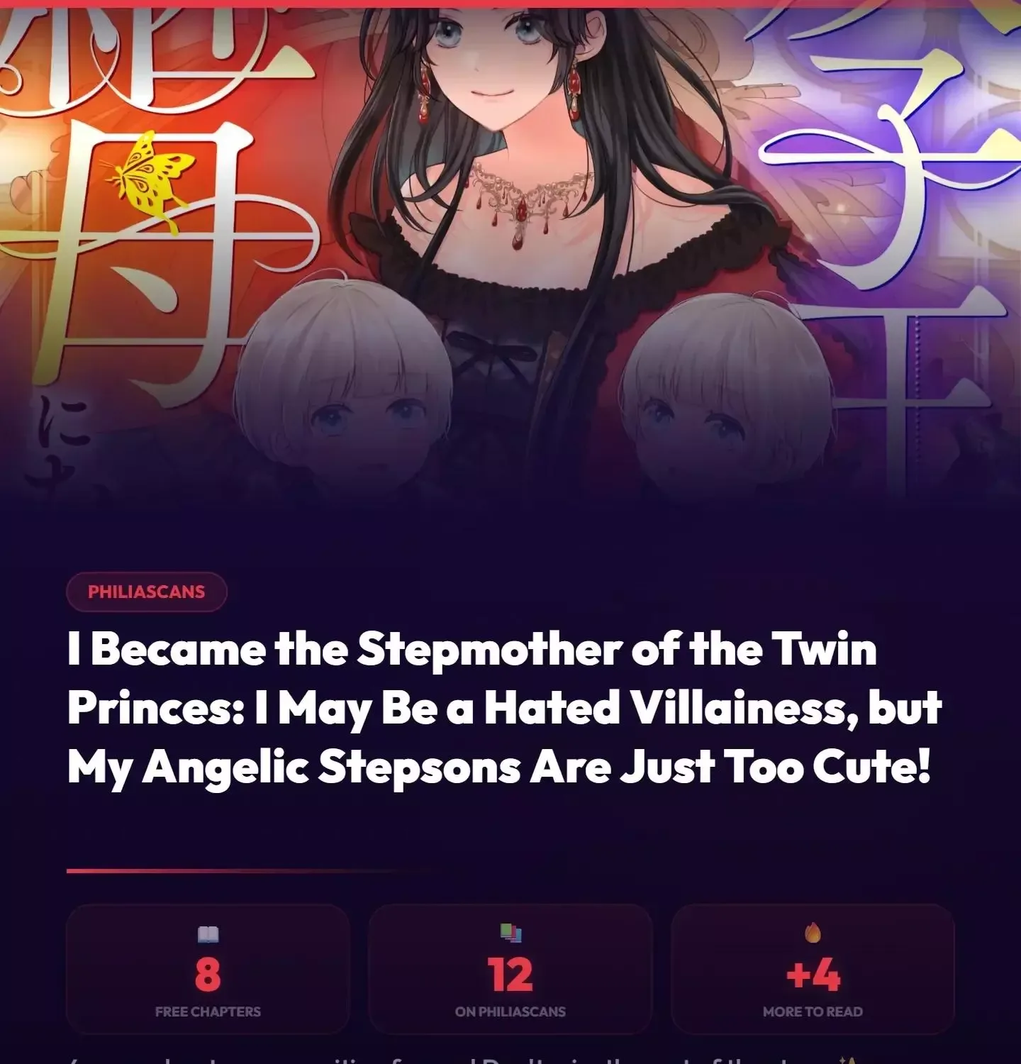 Villainess Stepmother of Twin Princes Who Just Loves Her Cute Boys. Chapter 8 page 51