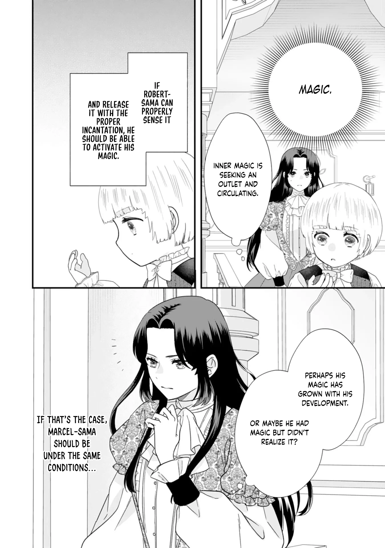 Villainess Stepmother of Twin Princes Who Just Loves Her Cute Boys. Chapter 9 page 6