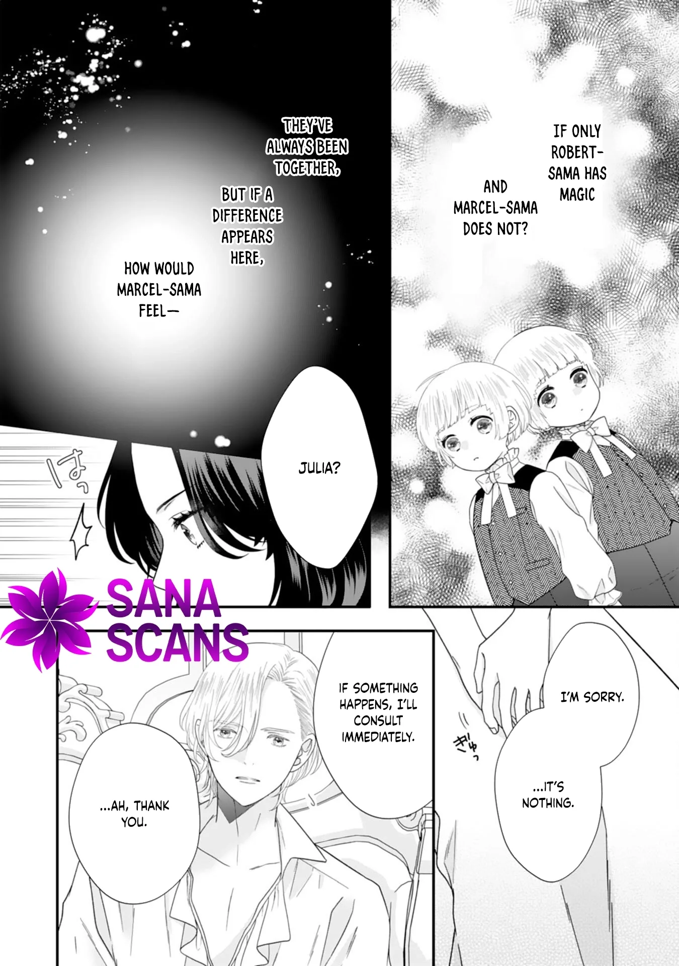 Villainess Stepmother of Twin Princes Who Just Loves Her Cute Boys. Chapter 9 page 4