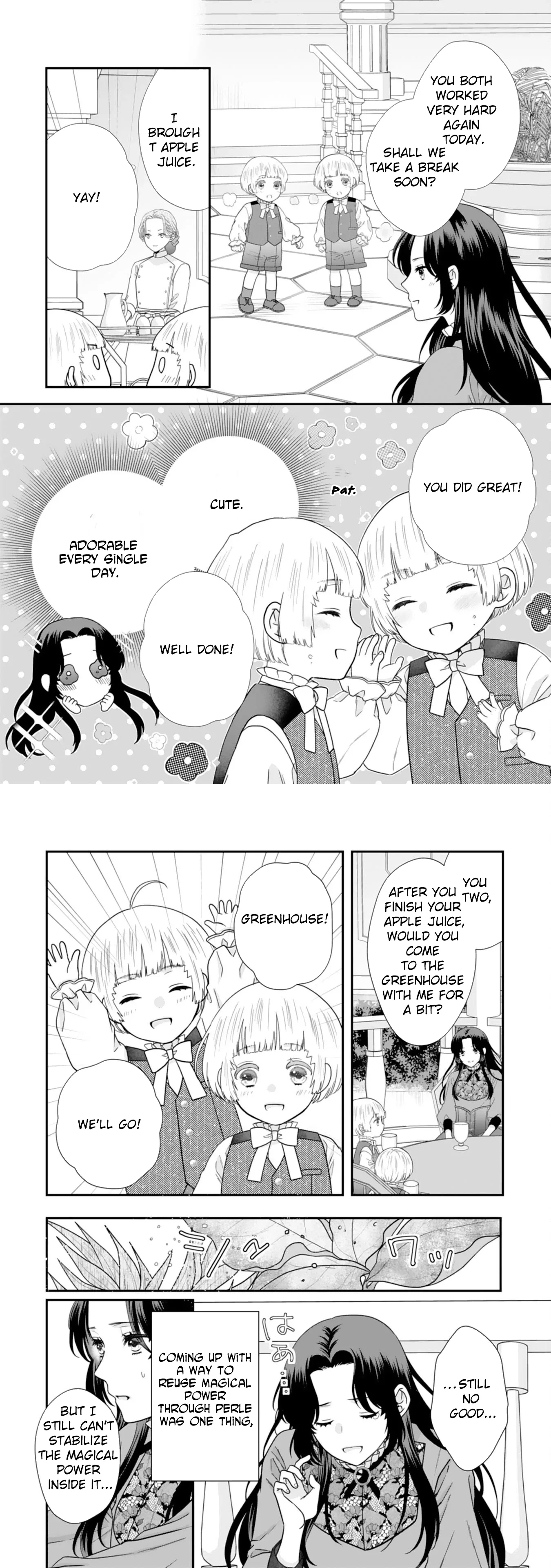 Villainess Stepmother of Twin Princes Who Just Loves Her Cute Boys. Chapter 14 page 8