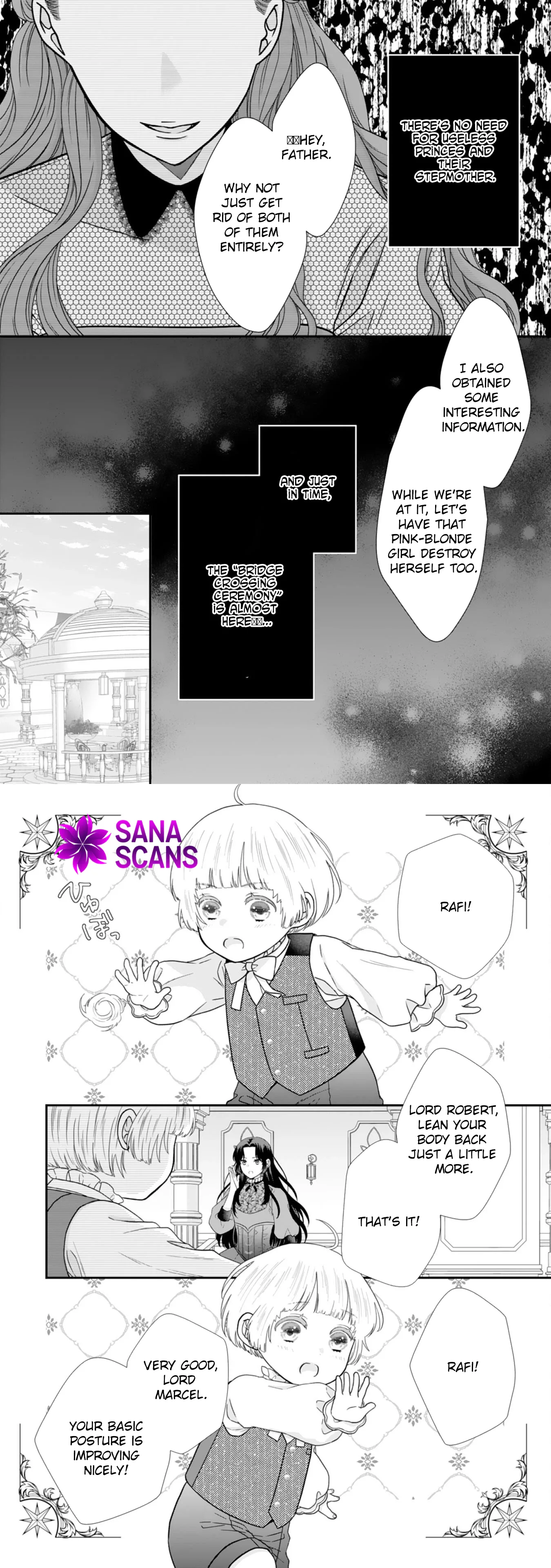 Villainess Stepmother of Twin Princes Who Just Loves Her Cute Boys. Chapter 14 page 7