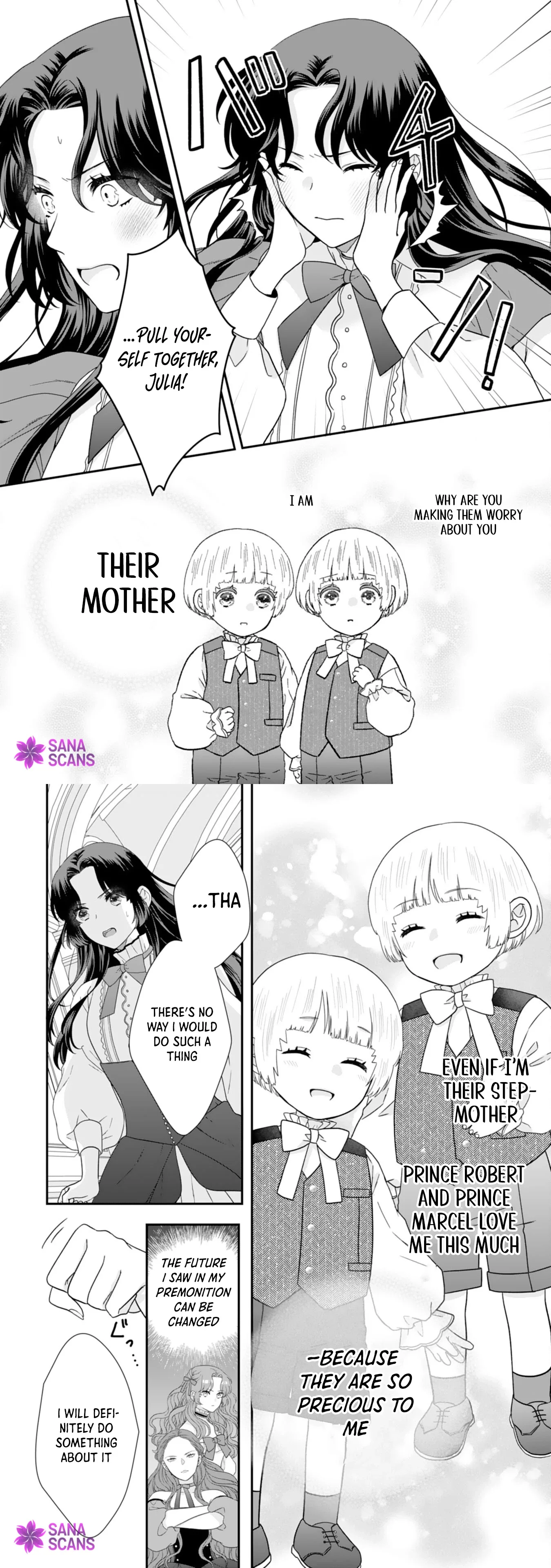 Villainess Stepmother of Twin Princes Who Just Loves Her Cute Boys. Chapter 15 page 4