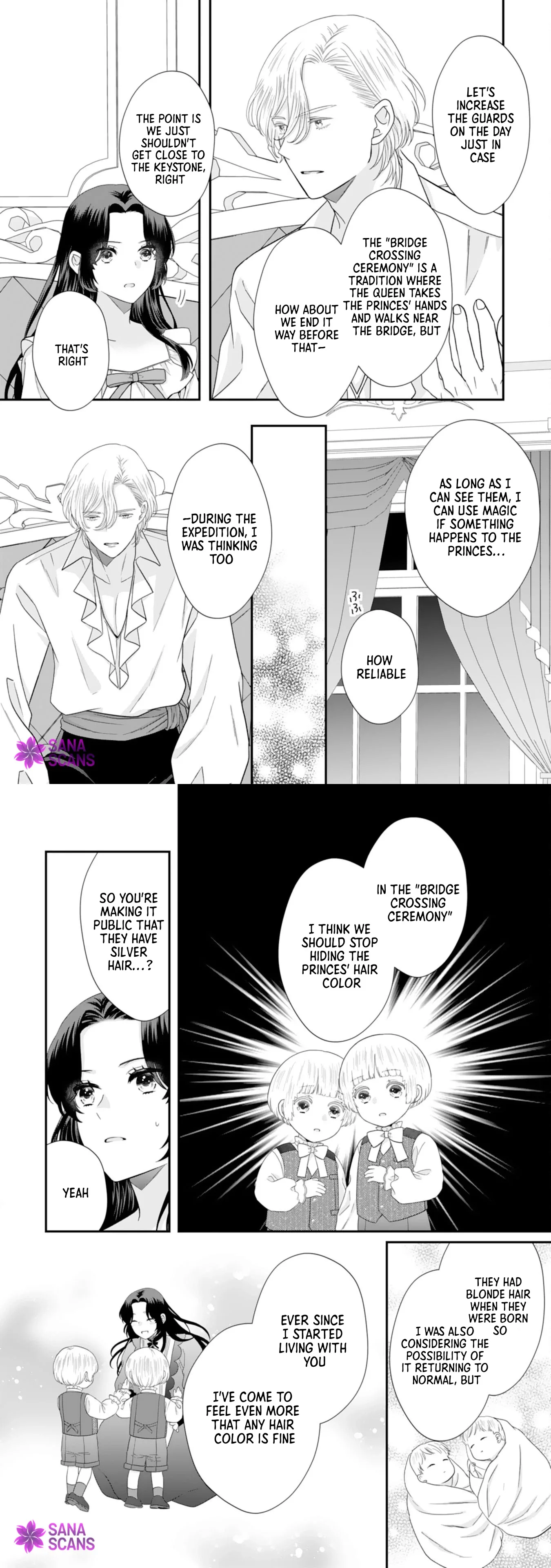Villainess Stepmother of Twin Princes Who Just Loves Her Cute Boys. Chapter 15 page 13